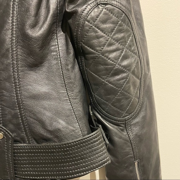 BLINK by DANIER | Leather Moto Jacket - Picture 10 of 11